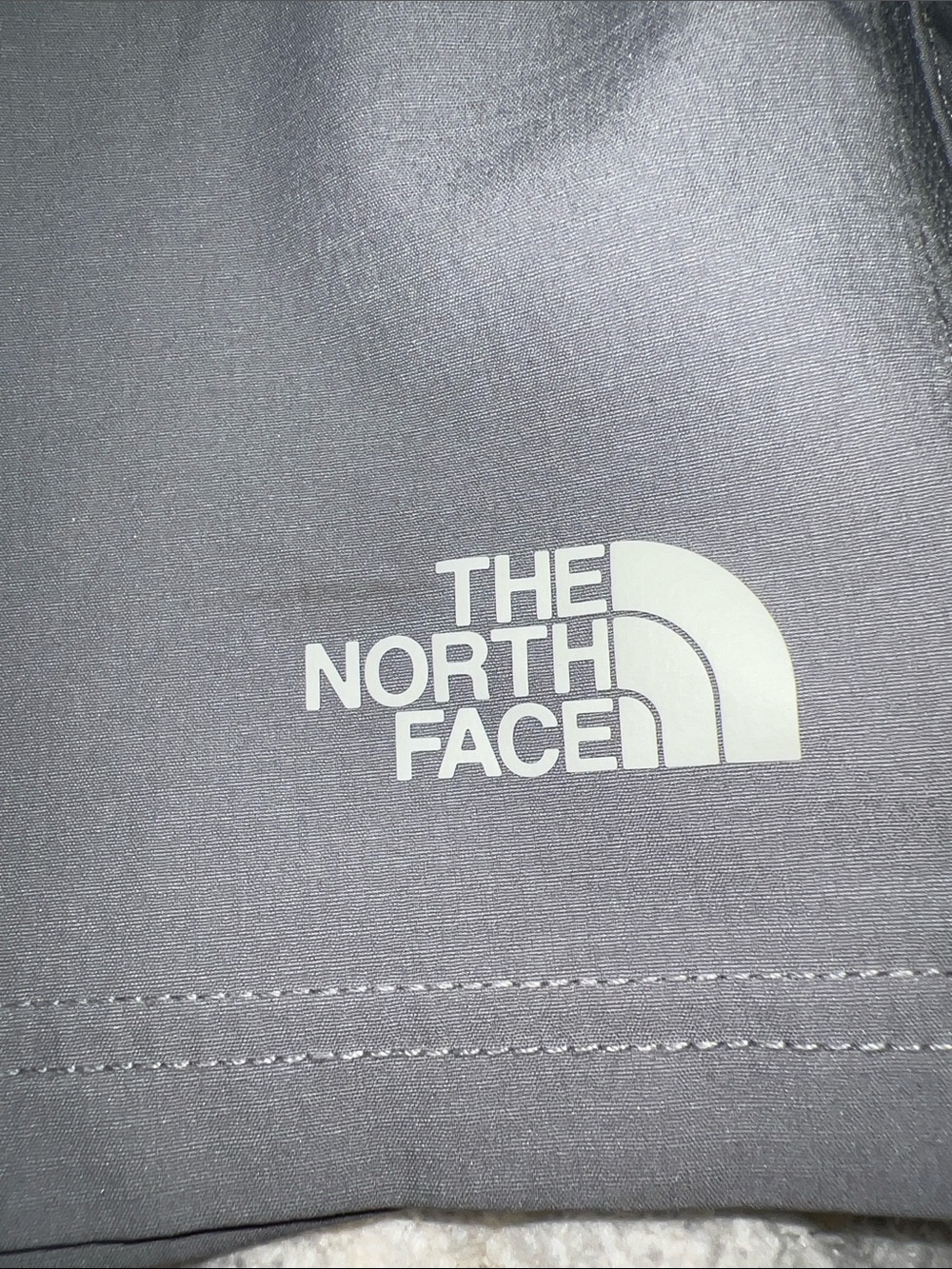The North Face Light Gray Athletic Shorts with Zip Pocket - Picture 5 of 5